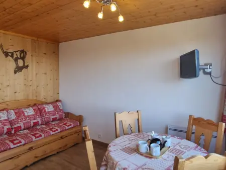 Studio rénové skis aux pieds, balcon vue Mont-Blanc, 4 pers. - Photo 3