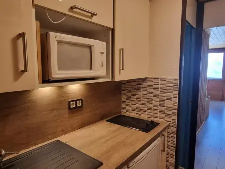 Studio rénové skis aux pieds, balcon vue Mont-Blanc, 4 pers. - Photo 4