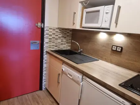 Studio rénové skis aux pieds, balcon vue Mont-Blanc, 4 pers. - Photo 5