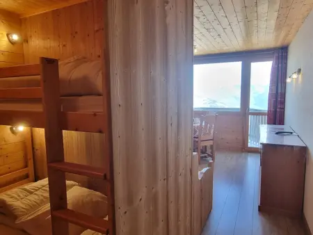 Studio rénové skis aux pieds, balcon vue Mont-Blanc, 4 pers. - Photo 9