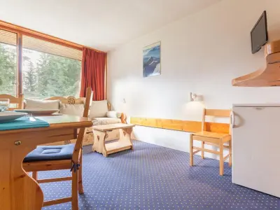 Appartement à Les Arcs 1800, Studio cabine pied des pistes avec balcon et cuisine équipée - L962807