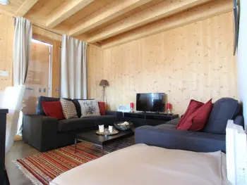 Chalet a Chamrousse,Chalet Mitoyen à Chamrousse, 8 pers, 3 niveaux, 4 chambres, Animaux admis, Terrasse Sud-Ouest FR-1-549-105 N°854113