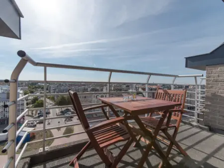 Skyview with parking and balcony, Appartement 4 personnes à Blankenberge - Photo 12