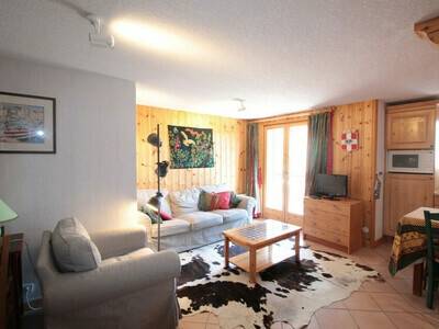 Location Appartement à Les Carroz d'Arâches,4pièces 6pers cosy: sur les pistes FR-1-572-174 N°964029