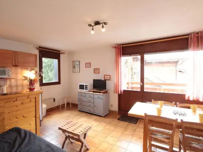 Appartement in Les Carroz d'Arâches, Studio 4 pers, proche pistes et commerces, tout équipé avec lave-vaisselle - L899234