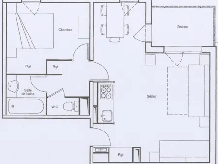 Charmant appartement 2 pièces proche commerces avec piscine - Photo 9