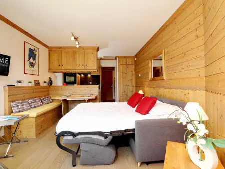 Appartement à Courchevel 1850, Studio rénové ski aux pieds avec parking et wifi - Courchevel 1850 - L967548