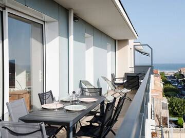 Location Appartement à Narbonne Narbonne Plage Narbonne Plage,S B403 Lumineux appartement climatisé vue mer et accès WIFI - N°899414