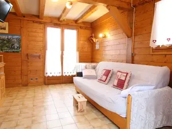 Chalet a Les Carroz d'Arâches,Chalet 2 Chambres Centre-Village, Wi-Fi, Parking, Proche Pistes et Commerces FR-1-572-234 N°854308