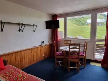 Studio cabine fonctionnel au pied des pistes, Appartement 4 personnes à Plagne Aime 2000 - Photo 1