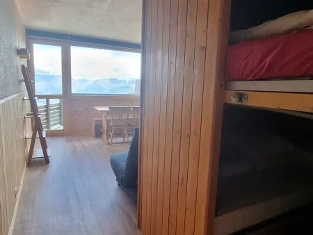 Studio rénové avec coin montagne près des pistes - Vue Mont Blanc - Photo 6