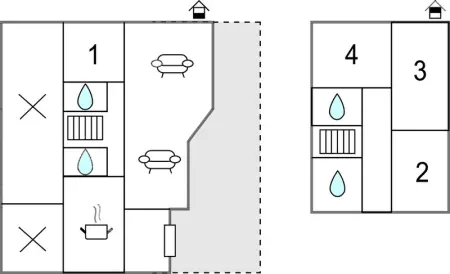 Location Maison 13 personnes à Marzan - Photo 27