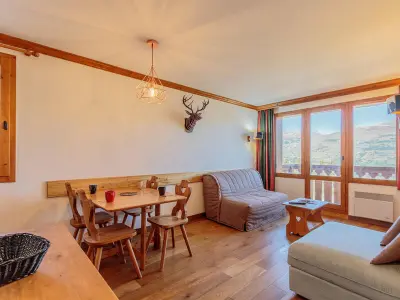 Appartement à La Plagne Tarentaise, Appartement cosy 4 pers avec balcon, départ skis aux pieds, ascenseur, La Plagne-Tarentaise - L940909