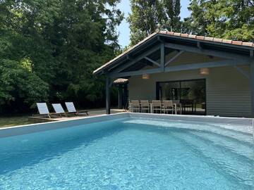 Location Villa à Messanges,Villa 14 pers. avec piscine proche de l'Océan - N°854425