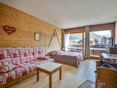 Appartement à Morzine, Studio centre Morzine, balcon, parking, proche remontées - L899510