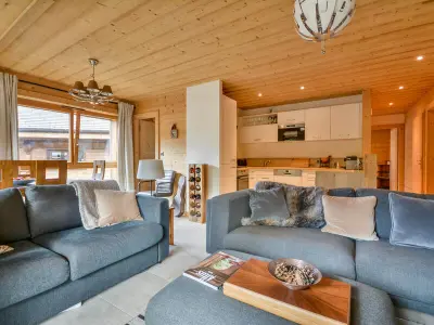 Appartement à Morzine, Appartement confortable 6 pers avec grande terrasse et parking – Proche pistes et navettes gratuites - L899514