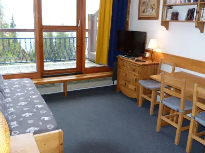 Appartement à Les Arcs 1800, Duplex charmant à Arc 1800, 2 pièces, 6 pers., skis aux pieds, balcon ouest - L958172