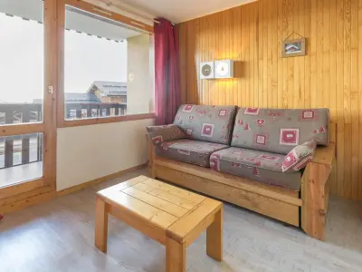 Wohnung in La Plagne Montchavin Les Coches, Studio rénové centre station avec balcon - L1017499