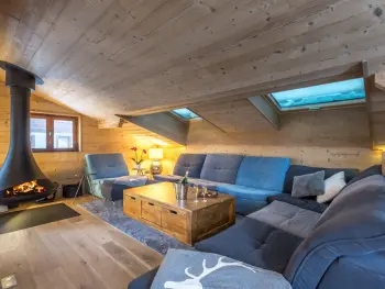 Chalet in La Clusaz,Chalet 4* cosy au cœur de La Clusaz, 13 pers, avec Wifi et billard FR-1-304-177 N°854484