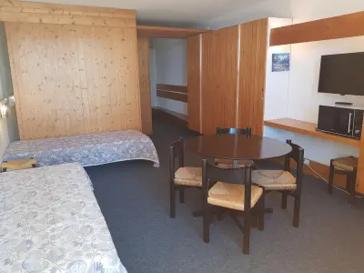 Appartement à Les Arcs 1600, Studio 4 pers, ski aux pieds, proche commerces, balcon sud, Arc 1600 - L968044