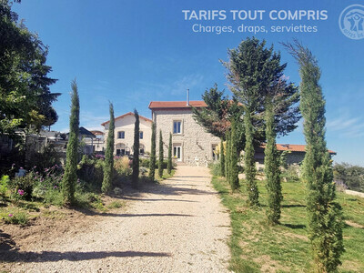 Le domaine de la plume, Gite 8 personnes à La Gimond FR-1-496-264