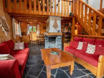 Chalet à Méribel, Chalet chaleureux près du centre avec cheminée et vue montagne - L854649