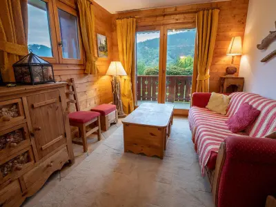 Appartement à Méribel, Charmant appartement montagnard · Navette ski · Balcon · WiFi · Parking - L959661