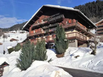 Appartement à Arêches Beaufort, Confortable T2 à Arêches-Beaufort, 3-4 pers., terrasse, parking, proche commerces et navette ski - L969037