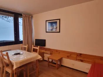 Appartement à Plagne Aime 2000, Studio fonctionnel, accès direct pistes, 3/4 pers, balcon - N°964039