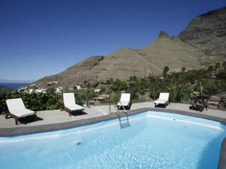 Charmante maison rurale avec piscine, BBQ et WiFi à Risco de Agaete - Photo 16