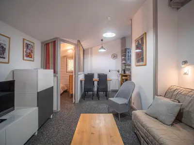 Appartement à Valmorel, Charmant 2P rénové, proche pistes et télésièges, balcon, casier à skis, quartier calme, 4 pers. - L949692