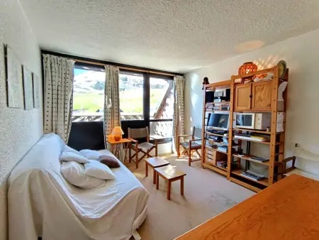 Studio cabine 6 personnes avec balcon et kitchenette équipée à Piau-Engaly - Photo 1