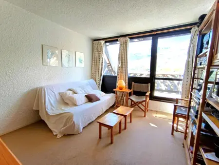 Studio cabine 6 personnes avec balcon et kitchenette équipée à Piau-Engaly - Photo 3