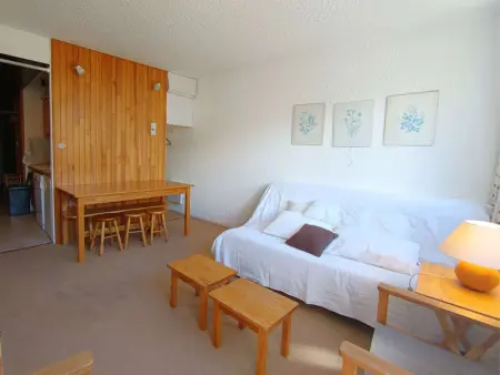 Studio cabine 6 personnes avec balcon et kitchenette équipée à Piau-Engaly - Photo 4