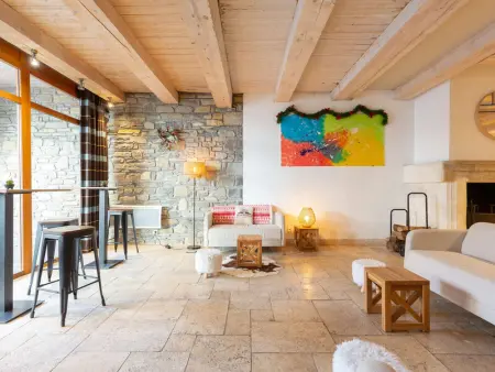 Appartement centre-ville Saint-Lary-Soulan avec piscine, sauna et parking - Photo 15