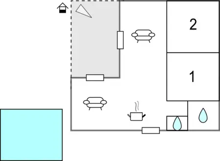 Location Maison 4 personnes à Ferrières Poussarou - Photo 22