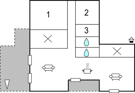 Location Maison 6 personnes à Cheval Blanc - Photo 28