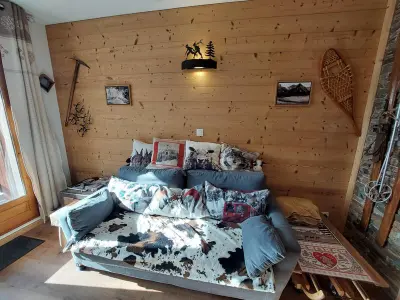 Appartement à Les Deux Alpes, Charmant T3 avec balcon, proche des pistes, animaux admis - L900741