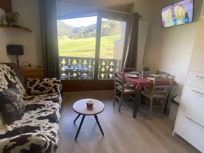 Appartement à Praz sur Arly, Appartement 2 pièces à Praz Sur Arly, parking, proche pistes, pour 5 personnes - L900760