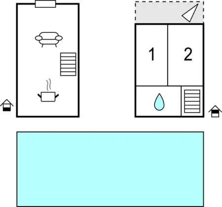 Location Maison 5 personnes à Viddalba - Photo 19