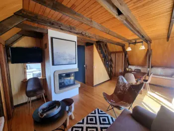 Chalet à Saint Michel de Chaillol,Chalet équipé 6 personnes avec cheminée et animaux admis FR-1-393-159 N°856344