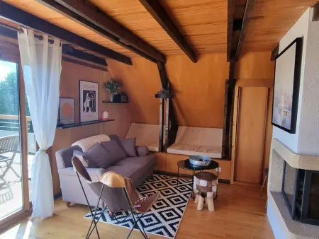 Chalet équipé 6 personnes avec cheminée et animaux admis - Photo 13