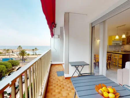 Appartement à Menton, Grand 2 pièces climatisé avec terrasse et garage privé près de la mer - L900961