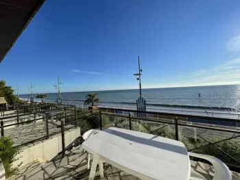 Wohnung in Saint Pair sur Mer,Appartement Duplex en Front de Mer avec Terrasse – Accès Direct Plage – 2 Chambres + Cabine FR-1-361-456 N°989102