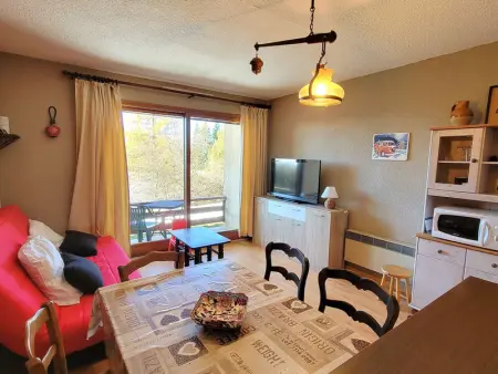 Charmant studio 4 pers. au pied des pistes - Balcon Sud Ouest, parking, centre station - Photo 1