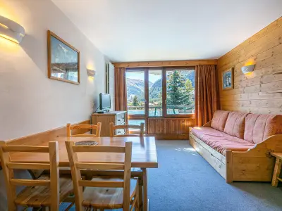 Appartement à Val d'Isère, Studio skis aux pieds à la Daille, Val-d'Isère - 3 pers, balcon sud, animaux acceptés - L951773