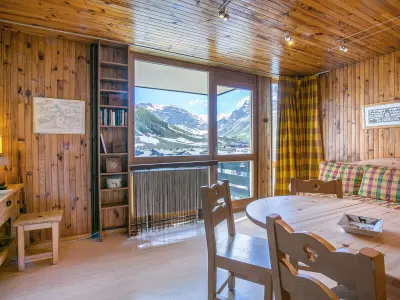 Appartement à Val d'Isère, Charmant appartement 2 pièces avec balcon, cuisine équipée et belles vues - 5 pers - L951778