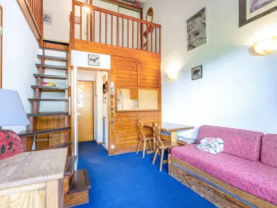 Appartement à Val d'Isère, Appartement 2 pièces + mezzanine avec balcon, parking et WiFi - L963443