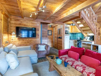 Appartement à Val d'Isère, Studio mignon avec mezzanine, parking, et accès direct aux pistes au cœur de Val-d'Isère - L951805