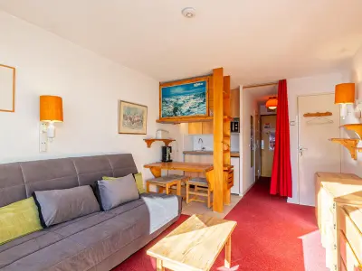 Appartement à Val d'Isère, Studio sud douillet skis aux pieds - 3 pers, La Daille, Val-d'Isère - L951837